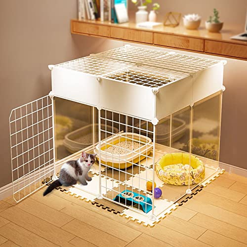 ANSNOW Kaninchenkäfig, Hundekäfig, Meerschweinchenkäfig, Haustierkäfig, Kleintier-Laufstall, Haustier-Laufstall, Metallgitter, Innenbereich, Kaninchenzaun, Igelkäfig Für Kätzchen, Welpen, Kaninchen/ ANSNOW Kaninchenkäfig, Hundekäfig, Meerschweinchenkäfig, Haustierkäfig, Kleintier-Laufstall, Haustier-Laufstall, Metallgitter, Innenbereich, Kaninchenzaun, Igelkäfig Für Kätzchen, Welpen, Kaninchen/ von ANSNOW