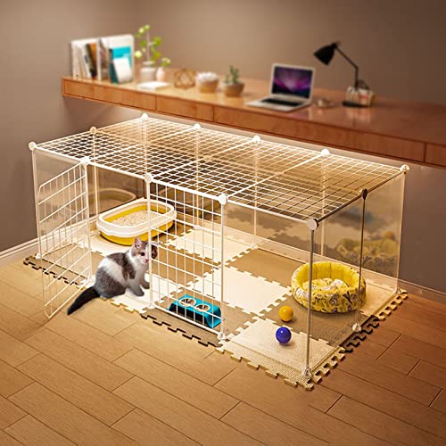 ANSNOW Kaninchenkäfig, Hundekäfig, Meerschweinchenkäfig, Haustierkäfig, Kleintier-Laufstall, Haustier-Laufstall, Metallgitter, Innenbereich, Kaninchenzaun, Igelkäfig Für Kätzchen, Welpen, Kaninchen/ ANSNOW Kaninchenkäfig, Hundekäfig, Meerschweinchenkäfig, Haustierkäfig, Kleintier-Laufstall, Haustier-Laufstall, Metallgitter, Innenbereich, Kaninchenzaun, Igelkäfig Für Kätzchen, Welpen, Kaninchen/ von ANSNOW
