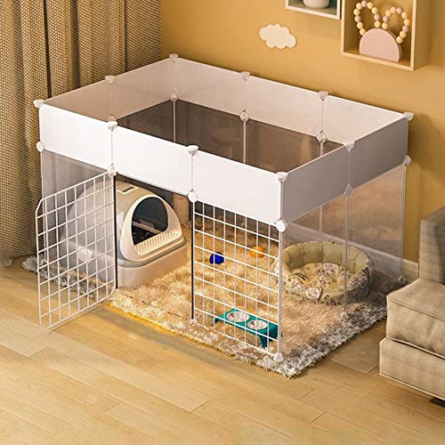 ANSNOW Katzengehege, Katzenhütte, Katzentransportbox Hart, Katzenkäfig Im Freien, Katzenkäfig Im Freien, Katzenkäfig-Laufstall, 360° Transparentes Design/111Cm * 75Cm * 65Cm - a ANSNOW Katzengehege, Katzenhütte, Katzentransportbox Hart, Katzenkäfig Im Freien, Katzenkäfig Im Freien, Katzenkäfig-Laufstall, 360° Transparentes Design/111Cm * 75Cm * 65Cm - a von ANSNOW