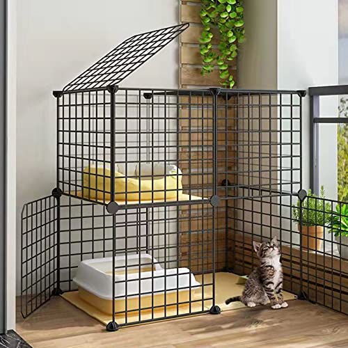ANSNOW Katzengehege, Katzentrage Hart, Chinchillakäfig, Katzenkäfig Im Freien, Zusammenklappbares Großes Katzenhaus Im Innenbereich, Kommt Mit Leiter Und Hängematte/75Cm*39Cm*73Cm ANSNOW Katzengehege, Katzentrage Hart, Chinchillakäfig, Katzenkäfig Im Freien, Zusammenklappbares Großes Katzenhaus Im Innenbereich, Kommt Mit Leiter Und Hängematte/75Cm*39Cm*73Cm von ANSNOW