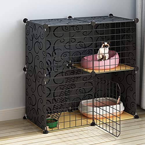 ANSNOW Katzenkäfig, Katzengehege, Katzentrage Hart, Katzenhäuser Für Wohnungskatzen, Zusammenklappbares Großes Katzenhaus, Kommt Mit Katzenleiter/75Cm * 39Cm * 73Cm - a ANSNOW Katzenkäfig, Katzengehege, Katzentrage Hart, Katzenhäuser Für Wohnungskatzen, Zusammenklappbares Großes Katzenhaus, Kommt Mit Katzenleiter/75Cm * 39Cm * 73Cm - a von ANSNOW