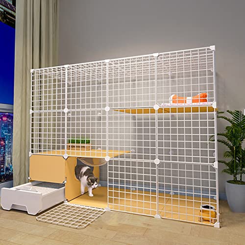 ANSNOW Katzenkäfig – Chinchilla-Käfig, Frettchenkäfig, Katzenhütte, Diy-Katzenlaufstall, Abnehmbarer Metalldraht, Kätzchenhütten, Kiste, Kleintier-Haustierkäfig/145 * 47 * 109Cm ANSNOW Katzenkäfig – Chinchilla-Käfig, Frettchenkäfig, Katzenhütte, Diy-Katzenlaufstall, Abnehmbarer Metalldraht, Kätzchenhütten, Kiste, Kleintier-Haustierkäfig/145 * 47 * 109Cm von ANSNOW