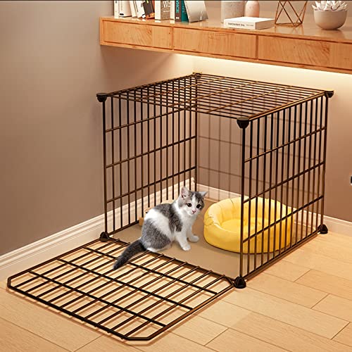 ANSNOW Katzenkäfig Für Den Innenbereich, Katzenhütte Zum Selbermachen, Katzenlaufstall, 1–3 Etagen, Abnehmbares Katzenhaus Aus Metall, Kleintierkiste, Langlebiges Haustiergehege Für Kaninchen, Hasen ANSNOW Katzenkäfig Für Den Innenbereich, Katzenhütte Zum Selbermachen, Katzenlaufstall, 1–3 Etagen, Abnehmbares Katzenhaus Aus Metall, Kleintierkiste, Langlebiges Haustiergehege Für Kaninchen, Hasen von ANSNOW