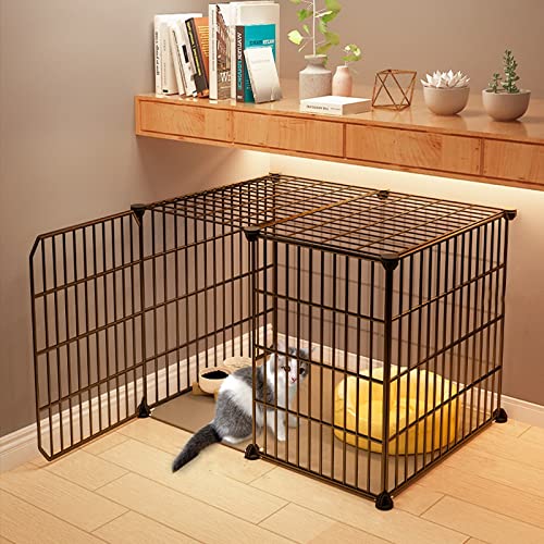 ANSNOW Katzenkäfig Für Den Innenbereich, Katzenhütte Zum Selbermachen, Katzenlaufstall, 1–3 Etagen, Abnehmbares Katzenhaus Aus Metall, Kleintierkiste, Langlebiges Haustiergehege Für Kaninchen, Hasen ANSNOW Katzenkäfig Für Den Innenbereich, Katzenhütte Zum Selbermachen, Katzenlaufstall, 1–3 Etagen, Abnehmbares Katzenhaus Aus Metall, Kleintierkiste, Langlebiges Haustiergehege Für Kaninchen, Hasen von ANSNOW