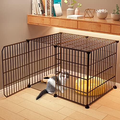 ANSNOW Katzenkäfig Für Den Innenbereich, Katzenhütte Zum Selbermachen, Katzenlaufstall, 1–3 Etagen, Abnehmbares Katzenhaus Aus Metall, Kleintierkiste, Langlebiges Haustiergehege Für Kaninchen, Hasen ANSNOW Katzenkäfig Für Den Innenbereich, Katzenhütte Zum Selbermachen, Katzenlaufstall, 1–3 Etagen, Abnehmbares Katzenhaus Aus Metall, Kleintierkiste, Langlebiges Haustiergehege Für Kaninchen, Hasen von ANSNOW