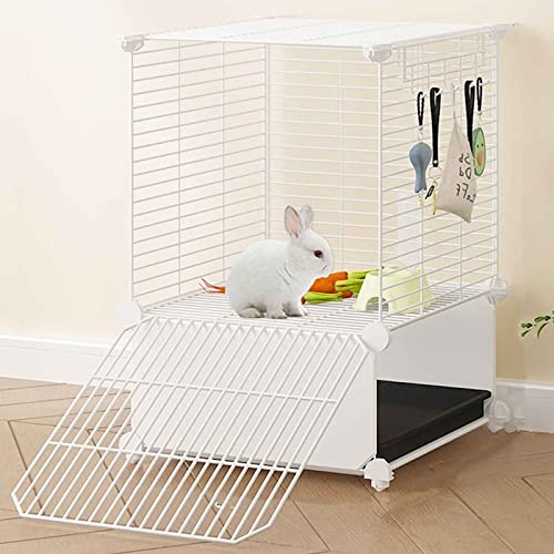ANSNOW Katzenkäfig Mit Katzentoilette Und Mobilen Rollen, Laufstall Für Kleintiere, Käfig Für Meerschweinchen, Käfig Für Kaninchen, Käfig Für, Käfig Für Kleine Hunde, Stark Und Stabil, Verschiedene ANSNOW Katzenkäfig Mit Katzentoilette Und Mobilen Rollen, Laufstall Für Kleintiere, Käfig Für Meerschweinchen, Käfig Für Kaninchen, Käfig Für, Käfig Für Kleine Hunde, Stark Und Stabil, Verschiedene von ANSNOW