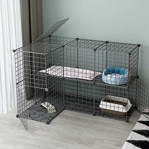 ANSNOW Katzenkäfige, Katzenkäfige Für Den Innenbereich, Groß, Katzenlaufstall, Katzenhauskäfig, Katzenkäfig Im Freien, Katzenkäfig, Laufstall, Geeignet Für 2–3 Erwachsene Katzen/111Cm*75Cm*73Cm ANSNOW Katzenkäfige, Katzenkäfige Für Den Innenbereich, Groß, Katzenlaufstall, Katzenhauskäfig, Katzenkäfig Im Freien, Katzenkäfig, Laufstall, Geeignet Für 2–3 Erwachsene Katzen/111Cm*75Cm*73Cm von ANSNOW