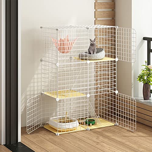 ANSNOW Katzenkäfige, Katzenkäfige Für Den Innenbereich, Groß, Katzentrage Hart, Faltbare Katzenkäfige, Katzenkäfig Für Draußen, Katzenkäfig, Laufstall/75Cm*39Cm*109Cm ANSNOW Katzenkäfige, Katzenkäfige Für Den Innenbereich, Groß, Katzentrage Hart, Faltbare Katzenkäfige, Katzenkäfig Für Draußen, Katzenkäfig, Laufstall/75Cm*39Cm*109Cm von ANSNOW