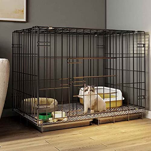 ANSNOW Katzenkäfige Für Den Innenbereich, Groß, Günstig Für 2–3 Katzen, Katzenkäfig, Große Kätzchengehege Für Den Innenbereich, Laufstall Für Katzen, Haustier-Laufstall Für Katzen/Hunde/Meerschweinc von ANSNOW