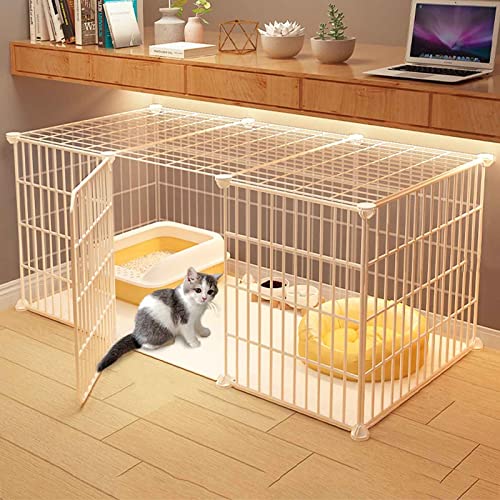ANSNOW Katzenkäfige Für Den Innenbereich, Groß, Interaktives Katzenspielzeug Für Hauskatzen, Katzenzubehör, Verschlüsselter Spalt, Katzenhäuser, Fußpolster Aus Kunstharz,/Eine Farbe/109 * 37 * 37Cm-B ANSNOW Katzenkäfige Für Den Innenbereich, Groß, Interaktives Katzenspielzeug Für Hauskatzen, Katzenzubehör, Verschlüsselter Spalt, Katzenhäuser, Fußpolster Aus Kunstharz,/Eine Farbe/109 * 37 * 37Cm-B von ANSNOW