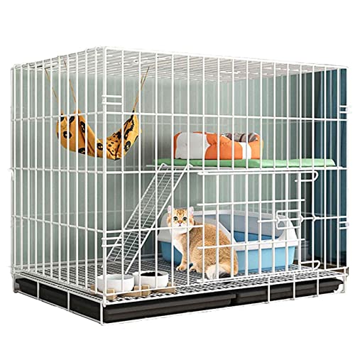 ANSNOW Katzenkäfige Für Den Innenbereich, Große Haustierkiste, Abnehmbarer Extra Großer Katzenlaufstall, Katzenhäuser Im Heimtierbedarf Mit Katzentoilette, Hundehaustierlaufstall, Zusammenklappbarer ANSNOW Katzenkäfige Für Den Innenbereich, Große Haustierkiste, Abnehmbarer Extra Großer Katzenlaufstall, Katzenhäuser Im Heimtierbedarf Mit Katzentoilette, Hundehaustierlaufstall, Zusammenklappbarer von ANSNOW