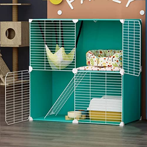 ANSNOW Katzenlaufstall, Verschlüsselter Netzkatzenkäfig, Katzenkäfige Für Den Innenbereich, Katzengehege, Gehege Und Stufen, Metalldrahtkiste, Großer Übungsort, Ideal, Mit Katzenstreu, Hängematte, K ANSNOW Katzenlaufstall, Verschlüsselter Netzkatzenkäfig, Katzenkäfige Für Den Innenbereich, Katzengehege, Gehege Und Stufen, Metalldrahtkiste, Großer Übungsort, Ideal, Mit Katzenstreu, Hängematte, K von ANSNOW