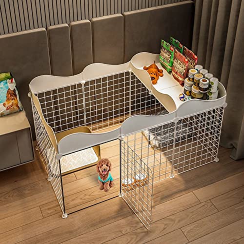 ANSNOW Katzenzaun – Hundezaun, Haustierzaun, DIY Kleintierkäfig, Offene Schale, Tragbarer Kunststoffzaun Für Kätzchen, Kaninchen, Chinchilla, Mit Stauraum/Eine Farbe/111 * 75 * 57Cm ANSNOW Katzenzaun – Hundezaun, Haustierzaun, DIY Kleintierkäfig, Offene Schale, Tragbarer Kunststoffzaun Für Kätzchen, Kaninchen, Chinchilla, Mit Stauraum/Eine Farbe/111 * 75 * 57Cm von ANSNOW