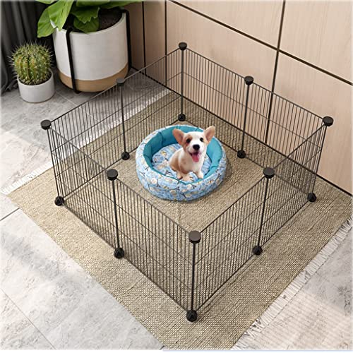 ANSNOW Verschlüsselter Großer Zwinger, Hundekäfig, Katzenkäfig, Spielzeugzaun, Kiste Schwarz Und Weiß Optional, Haustierzaun, Geeignet Für Frettchen, Kätzchen, Welpen, Kaninchen/Schwarz 75*75*37Cm ANSNOW Verschlüsselter Großer Zwinger, Hundekäfig, Katzenkäfig, Spielzeugzaun, Kiste Schwarz Und Weiß Optional, Haustierzaun, Geeignet Für Frettchen, Kätzchen, Welpen, Kaninchen/Schwarz 75*75*37Cm von ANSNOW