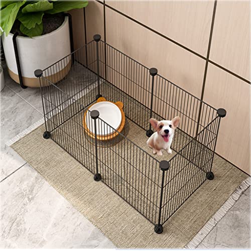 ANSNOW Verschlüsselter Katzenkäfig, Haustierzaun, Katzenkäfig, Kätzchenhausmöbel, Metalldraht, Kleintierkäfig, Haustierzaun, Schwarz Und Weiß Optional, Geeignet Für Kätzchen, Welpen, Kaninchen (75 ANSNOW Verschlüsselter Katzenkäfig, Haustierzaun, Katzenkäfig, Kätzchenhausmöbel, Metalldraht, Kleintierkäfig, Haustierzaun, Schwarz Und Weiß Optional, Geeignet Für Kätzchen, Welpen, Kaninchen (75 von ANSNOW