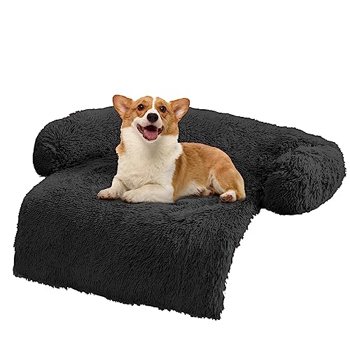 ANWA Hundesofa Bett Matte Bezug Weicher Plüsch, Couchbezug für Hunde Hundematte für Möbelschutz Haustier Sofa Matte für Hunde, Hundemöbel Bett Sofakissen Waschbar Hundebett Matten von ANWA