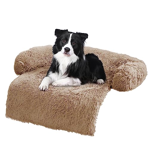 ANWA Hundesofa, Bett-Matte, Bezug, weicher Plüsch, Couchbezug für Hunde, Hundematte für Möbel, Haustier-Sofa-Matte für Hunde, Hundemöbelbett, Sofakissen, waschbar, Hundebett-Matten, 101,6 x 101,6 x ANWA Hundesofa, Bett-Matte, Bezug, weicher Plüsch, Couchbezug für Hunde, Hundematte für Möbel, Haustier-Sofa-Matte für Hunde, Hundemöbelbett, Sofakissen, waschbar, Hundebett-Matten, 101,6 x 101,6 x von ANWA