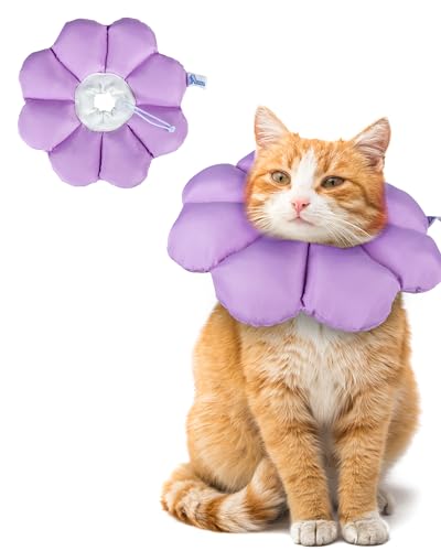 ANWA Katzenkegel-Halsband, weich, wasserdicht, verstellbar, weicher Kegel für Katzen nach Operationen von ANWA