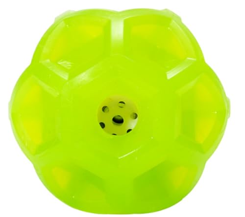 ANZHENGE Haustier Liefert TPR Elastisches Schütteln Rollball Interaktives Puzzle Bissfestes Geräusch Machen Hundespielzeug 8cm von ANZHENGE