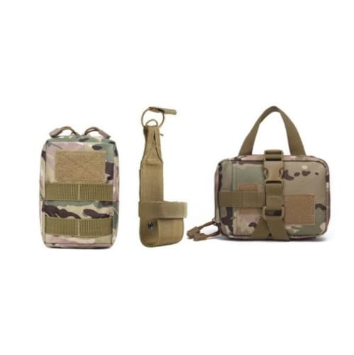 Hundehalsband, Weich Gepolstertes Verstellbare Nylon mit Kontrollgriff Metallschnalle, für Mittlere Große Hunde Jagd Training Outdoor(#Q,M) von AOBUJDUB