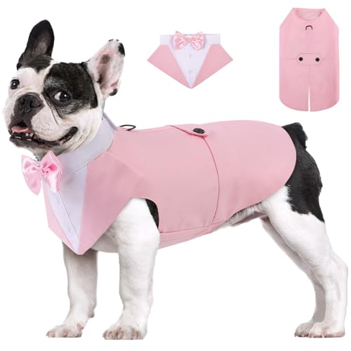AOFITEE Hund Smoking Hund Anzug & Bandana Set AOFITEE Hund Smoking Hund Anzug & Bandana Set von AOFITEE