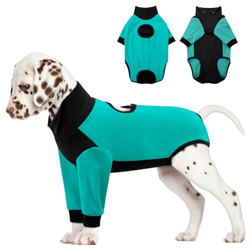 AOFITEE Hunde-Wundpflegeanzug für Vorderbeine, atmungsaktives Hunde-Wundpflege-Shirt, um Lecken zu stoppen, Oberschenkelschutz, chirurgischer Anzug für männliche Hündinnen, Chirurgie-Anzug, weibliches AOFITEE Hunde-Wundpflegeanzug für Vorderbeine, atmungsaktives Hunde-Wundpflege-Shirt, um Lecken zu stoppen, Oberschenkelschutz, chirurgischer Anzug für männliche Hündinnen, Chirurgie-Anzug, weibliches von AOFITEE