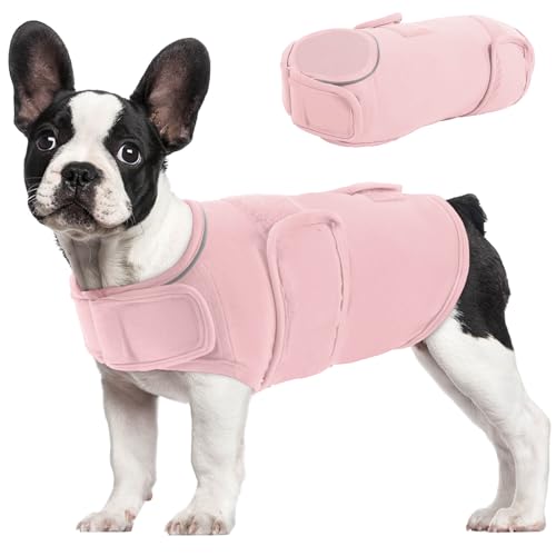 AOFITEE Hundebody Nach Op, Hundebody Nach Op Hündin Heilungsanzüge für Hunde, Atmungsaktiv Hundebody Nach Op, Anti-Wundlecken Op Body Hund, Rosa M von AOFITEE