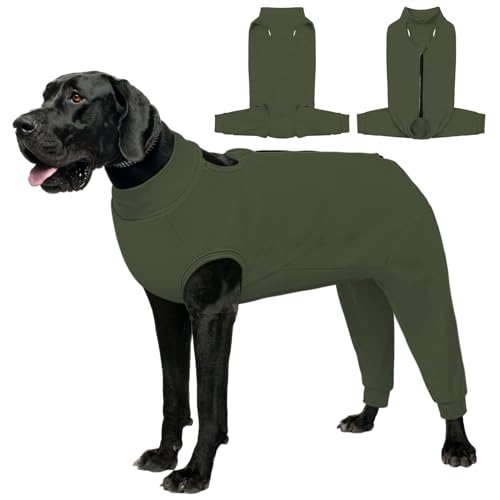 AOFITEE Hundebody Nach Op, Atmungsaktiv Wundschutzanzug für Hunde Nach Op, Hundebody Nach Op Hündin mit Bein, Hund Leckschutz für Hinterbeine Anti-lecken Schutzanzug nach Kastration, Blau 3XL AOFITEE Hundebody Nach Op, Atmungsaktiv Wundschutzanzug für Hunde Nach Op, Hundebody Nach Op Hündin mit Bein, Hund Leckschutz für Hinterbeine Anti-lecken Schutzanzug nach Kastration, Blau 3XL von AOFITEE