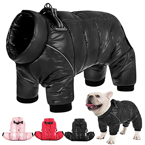 AOFITEE Hundemantel, wasserdichte Hundejacke für den Winter, kaltes Wetter Hundemäntel mit reflektierenden Streifen, Outdoor Winddichte Hundebekleidung für kleine Hunde AOFITEE Hundemantel, wasserdichte Hundejacke für den Winter, kaltes Wetter Hundemäntel mit reflektierenden Streifen, Outdoor Winddichte Hundebekleidung für kleine Hunde von AOFITEE