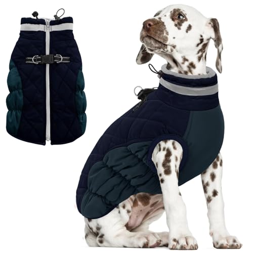 AOFITEE Kleiner Hundemantel, Warme Hundewinterjacke für Extra Kleine Hunde, Reflektierende Rollkragen-Hundeweste mit Integriertem Geschirr,wasserdichte Hundeschneejacke für Chihuahua, Yorkshire AOFITEE Kleiner Hundemantel, Warme Hundewinterjacke für Extra Kleine Hunde, Reflektierende Rollkragen-Hundeweste mit Integriertem Geschirr,wasserdichte Hundeschneejacke für Chihuahua, Yorkshire von AOFITEE