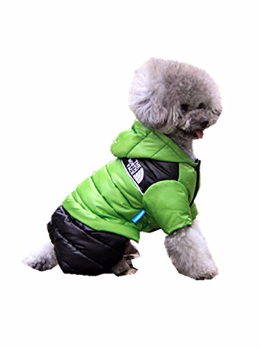 aohong Lovely Pet Hund Puppy Winter Warm Sport Verdickte Hoodie Coat Jacke Jumpsuits Kleidung Kostüm Bekleidung von AOHONG