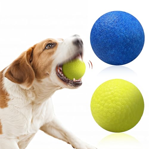 AOHUA SLS GROUP Unzerstörbare Hundebälle für aggressive Kauer: Interaktives Haustierspielzeug, einfarbig, langlebig, federnd, Wasserspielzeug, Apportierbälle, Herding und Jolly Ball für Hunde AOHUA SLS GROUP Unzerstörbare Hundebälle für aggressive Kauer: Interaktives Haustierspielzeug, einfarbig, langlebig, federnd, Wasserspielzeug, Apportierbälle, Herding und Jolly Ball für Hunde von AOHUA SLS GROUP