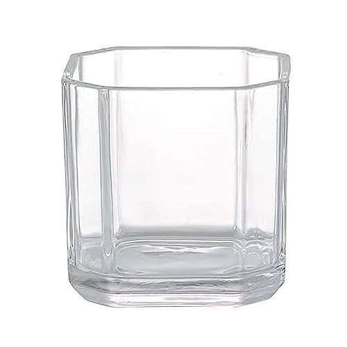 Aquarium Aquarium Einfaches quadratisches, verdicktes Glas, transparentes Aquarium, kleines Schildkrötenbecken, Zierfischbecken, Schildkröten-Aquarium, Büro und Zuhause Desktop-Aquarium (Size : L) von AOKLEY