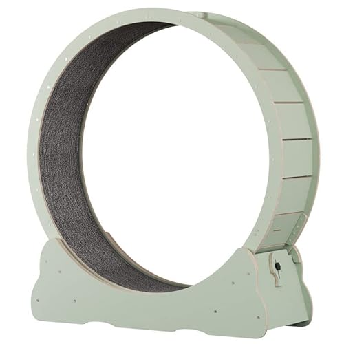 Katzenlaufrad,geräuschloses Laufband für Katzen mit Bremse,Katzenlaufrad mit Teppichboden,niedliche Katzenmöbel, Haustierspielzeug,Katzenspielzeug,Katzensportgerät,Green-S Katzenlaufrad,geräuschloses Laufband für Katzen mit Bremse,Katzenlaufrad mit Teppichboden,niedliche Katzenmöbel, Haustierspielzeug,Katzenspielzeug,Katzensportgerät,Green-S von AOKLEY