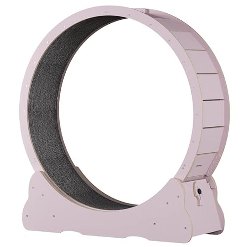 Katzenlaufrad,geräuschloses Laufband für Katzen mit Bremse,Katzenlaufrad mit Teppichboden,niedliche Katzenmöbel, Haustierspielzeug,Katzenspielzeug,Katzensportgerät,Pink-L Katzenlaufrad,geräuschloses Laufband für Katzen mit Bremse,Katzenlaufrad mit Teppichboden,niedliche Katzenmöbel, Haustierspielzeug,Katzenspielzeug,Katzensportgerät,Pink-L von AOKLEY