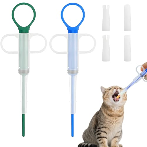 AONAYO 2 Packungen Tabletteneingeber Katze,Futterspender FüR Katzen Und Hunde,Tablettengeber FüR Katzen,Tablettengeber Katze,Katzen Tablettengeber,Katze Tablettenteiler,Pillenwerfer FüR Haustiere AONAYO 2 Packungen Tabletteneingeber Katze,Futterspender FüR Katzen Und Hunde,Tablettengeber FüR Katzen,Tablettengeber Katze,Katzen Tablettengeber,Katze Tablettenteiler,Pillenwerfer FüR Haustiere von AONAYO