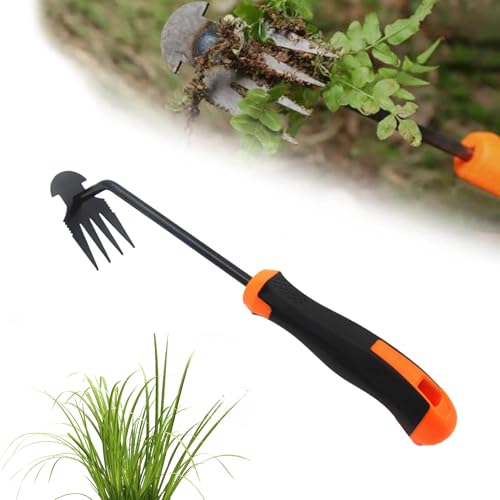 Unkraut Entferner,Unkrautjäter,Verbesserte Gartenarbeit Hand Unkrautstecher,Gartenwerkzeug Unkraut Entferner Gerät,Unkrautentferner Mit Stiel,Unkrautgabel Für Garten Zum Graben,Umpflanzen,Jäten von AONAYO