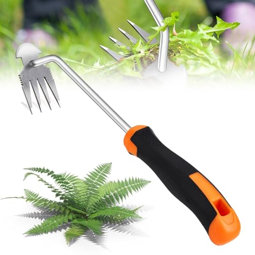 Unkraut Entferner Gerät,Unkrautstecher,Gardena Unkrautstecher,Unkrautstecher Mit Stiel,Unkrauthackefugenkratzer Mit Stiel Gartenwerkzeug Unkrautentferner,Für Gras Graben, Umpflanzen, Jäten (6 Zähne) Unkraut Entferner Gerät,Unkrautstecher,Gardena Unkrautstecher,Unkrautstecher Mit Stiel,Unkrauthackefugenkratzer Mit Stiel Gartenwerkzeug Unkrautentferner,Für Gras Graben, Umpflanzen, Jäten (6 Zähne) von AONAYO