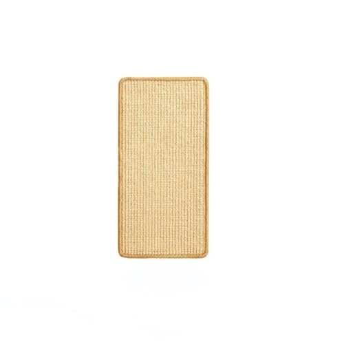 AONETIGER Kratzmatte Katze,widerstandsfähig Katzen Kratzbrett natürliche Fußmatte Sisal Kratzteppich um Katzenkratzern vorzubeugen und Teppiche und Wände zu schützen (20 * 40) von AONETIGER