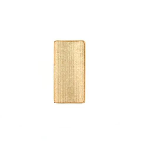AONETIGER Kratzmatte Katze,widerstandsfähig Katzen Kratzbrett natürliche Fußmatte Sisal Kratzteppich um Katzenkratzern vorzubeugen und Teppiche und Wände zu schützen (25 * 50) von AONETIGER