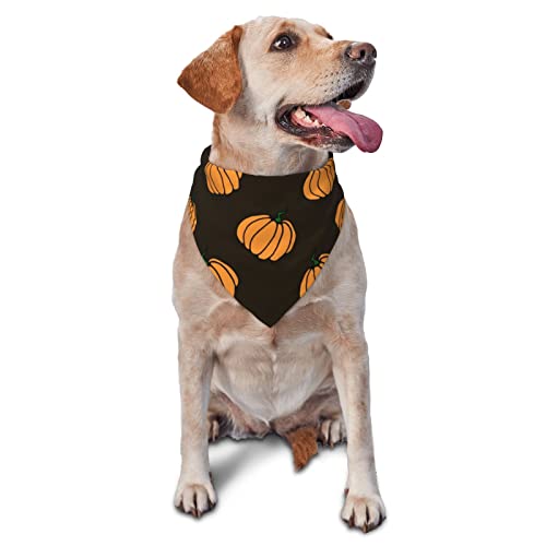 Happy Halloween Kürbis Sommer-Hundehalstuch für Jungen, großer Haustier-Schal, verstellbar, weich, dreieckig, Lätzchen, Zubehör für kleine, mittelgroße und große Hunde und Katzen Happy Halloween Kürbis Sommer-Hundehalstuch für Jungen, großer Haustier-Schal, verstellbar, weich, dreieckig, Lätzchen, Zubehör für kleine, mittelgroße und große Hunde und Katzen von AOOEDM