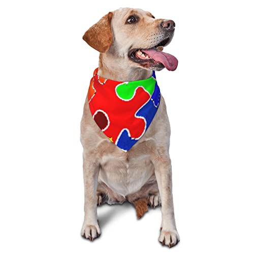 I Heart Someone with Autism Frühlings-Hundehalstuch für Jungen, großes Welpen-Kopftuch, verstellbares, weiches Dreiecks-Lätzchen, Zubehör für kleine, mittelgroße und große Hunde und Katzen, weiß I Heart Someone with Autism Frühlings-Hundehalstuch für Jungen, großes Welpen-Kopftuch, verstellbares, weiches Dreiecks-Lätzchen, Zubehör für kleine, mittelgroße und große Hunde und Katzen, weiß von AOOEDM