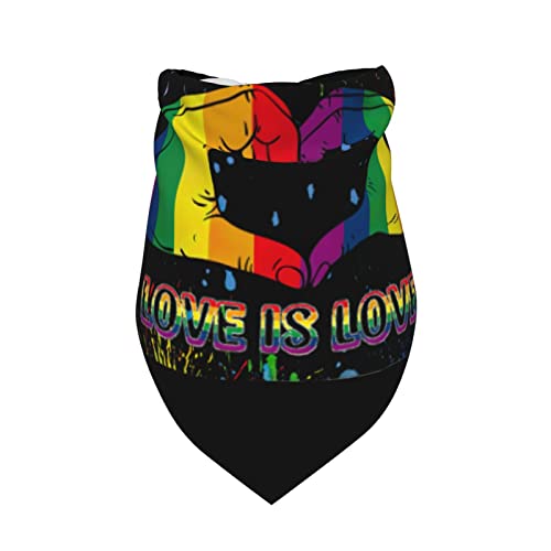 LGBTQ Gay Pride Rainbow Pride Month Lesbisch Bisexuell Frühlings-Hundehalstuch Mädchen Groß Welpen-Kopftuch Verstellbare weiche Dreiecks-Lätzchen Zubehör für kleine, mittelgroße und große Welpenkatze LGBTQ Gay Pride Rainbow Pride Month Lesbisch Bisexuell Frühlings-Hundehalstuch Mädchen Groß Welpen-Kopftuch Verstellbare weiche Dreiecks-Lätzchen Zubehör für kleine, mittelgroße und große Welpenkatze von AOOEDM