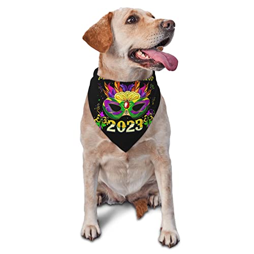 Mardi Gras Hunde-Bandanas, Haustier-Schal, dreieckiges Lätzchen, Katzen, verstellbares Kopftuch, Zubehör für kleine, mittelgroße und große Welpen Mardi Gras Hunde-Bandanas, Haustier-Schal, dreieckiges Lätzchen, Katzen, verstellbares Kopftuch, Zubehör für kleine, mittelgroße und große Welpen von AOOEDM