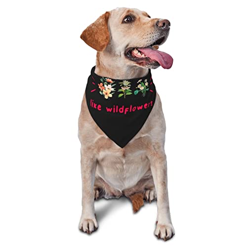 Spread Kindness Sommer-Hunde-Bandanas für Jungen, große Haustier-Schals, verstellbare, weiche Dreiecks-Lätzchen, Zubehör für kleine, mittelgroße und große Welpen und Katzen von AOOEDM