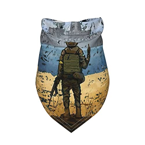 Ukraine-Briefmarke, ukrainische Flagge, Ukraine-Stolz, Sommer-Hundehalstuch, für Jungen, große Welpen, Kopftuch, verstellbare, weiche Dreiecks-Lätzchen, Zubehör für kleine, mittelgroße und große Hund Ukraine-Briefmarke, ukrainische Flagge, Ukraine-Stolz, Sommer-Hundehalstuch, für Jungen, große Welpen, Kopftuch, verstellbare, weiche Dreiecks-Lätzchen, Zubehör für kleine, mittelgroße und große Hund von AOOEDM