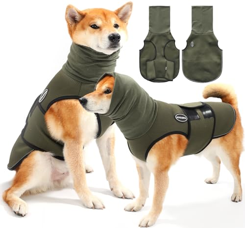 AOOLMOL Hunde-Angstweste und -mantel, Tierarztbesuche und Trennung: Keep Pet Calm, Hundejacke für Donner, Feuerwerk, Anti-Angstweste für Hunde und Katzen, Körper und Ohren AOOLMOL Hunde-Angstweste und -mantel, Tierarztbesuche und Trennung: Keep Pet Calm, Hundejacke für Donner, Feuerwerk, Anti-Angstweste für Hunde und Katzen, Körper und Ohren von AOOLMOL
