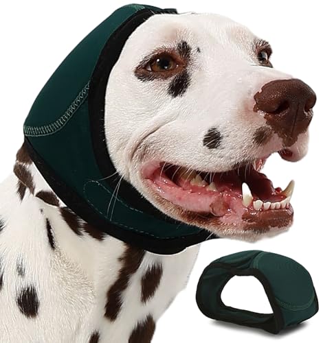 AOOLMOL Hunde-Ohrenschützer für Hämatome, Baden, Trocknen, Schwimmen und Lärmangstlinderung, elastischer, wasserdichter Gehörschutz mit beruhigendem Kapuzen-Design für die Fellpflege AOOLMOL Hunde-Ohrenschützer für Hämatome, Baden, Trocknen, Schwimmen und Lärmangstlinderung, elastischer, wasserdichter Gehörschutz mit beruhigendem Kapuzen-Design für die Fellpflege von AOOLMOL