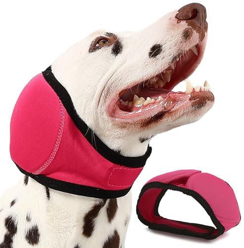 AOOLMOL Hunde-Ohrenschützer für Hämatome, Baden, Trocknen, Schwimmen und Lärmangstlinderung, elastischer, wasserdichter Gehörschutz mit beruhigendem Kapuzen-Design für die Fellpflege AOOLMOL Hunde-Ohrenschützer für Hämatome, Baden, Trocknen, Schwimmen und Lärmangstlinderung, elastischer, wasserdichter Gehörschutz mit beruhigendem Kapuzen-Design für die Fellpflege von AOOLMOL