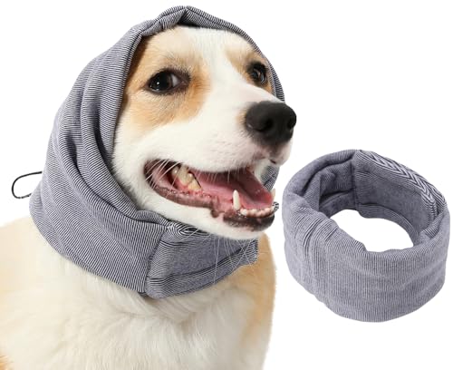 AOOLMOL Ohrenschützer für Hunde, gegen Angst, Lärmschutz, keine Klappe, Ohrwickel für Hunde, Hämatom, Ohrenwickel, Trocknung AOOLMOL Ohrenschützer für Hunde, gegen Angst, Lärmschutz, keine Klappe, Ohrwickel für Hunde, Hämatom, Ohrenwickel, Trocknung von AOOLMOL